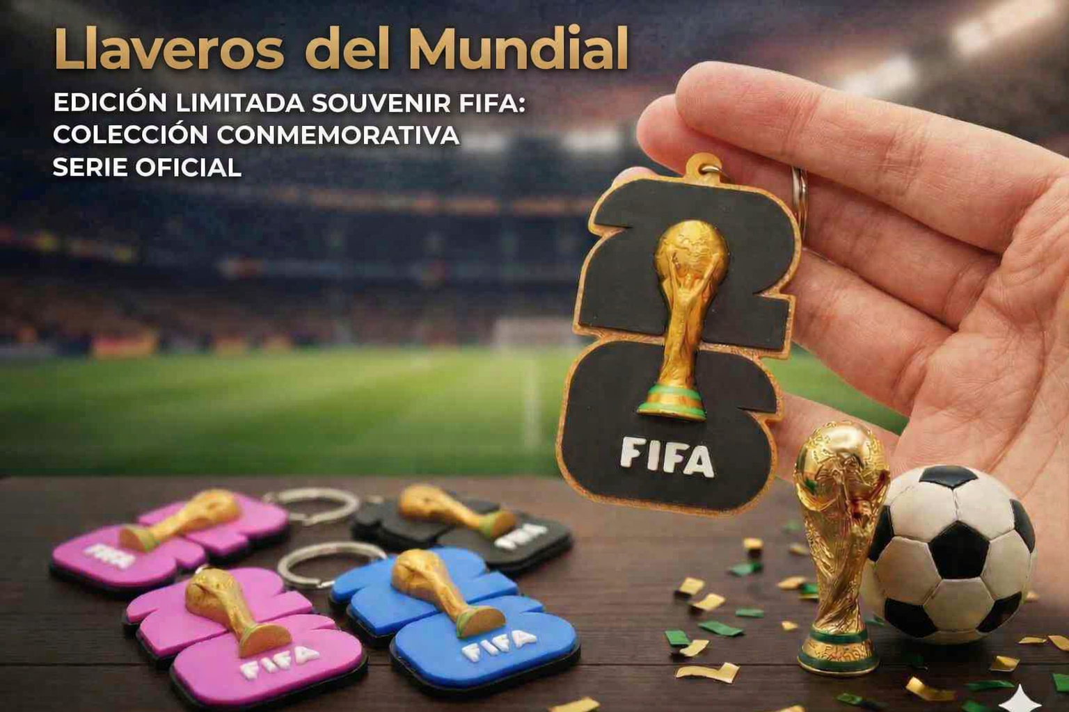 Llavero de la Copa Mundial 2026