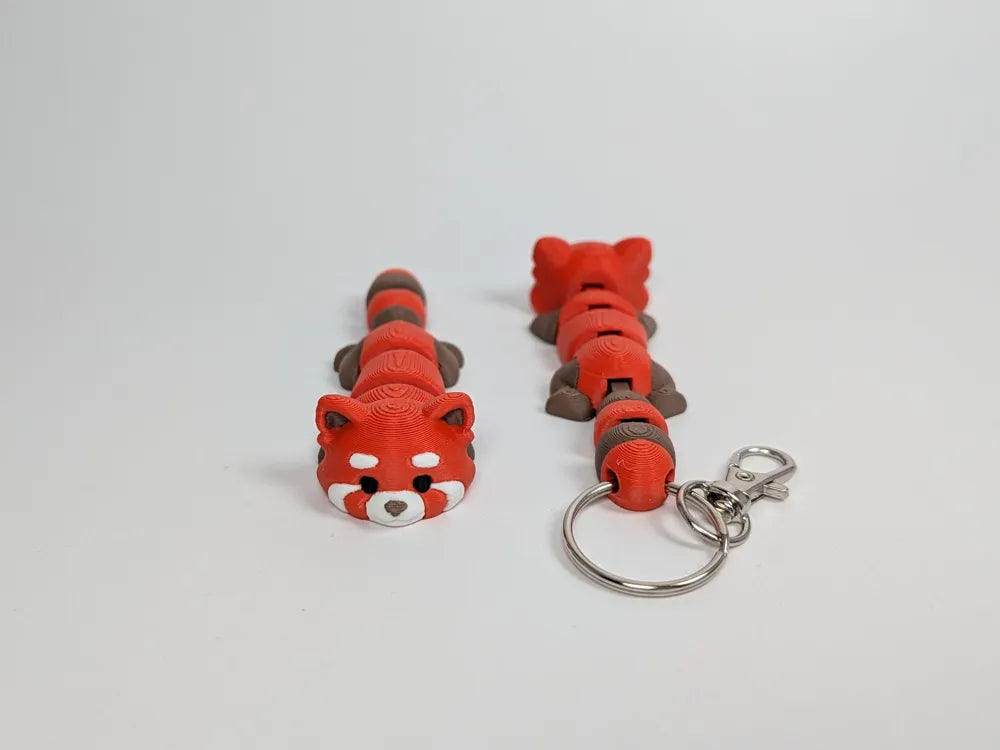 Panda Rojo Articulado
