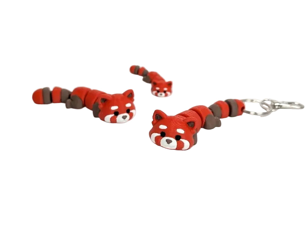 Panda Rojo Articulado